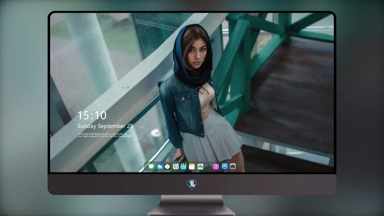 
女孩模型盖头 4k电脑壁纸