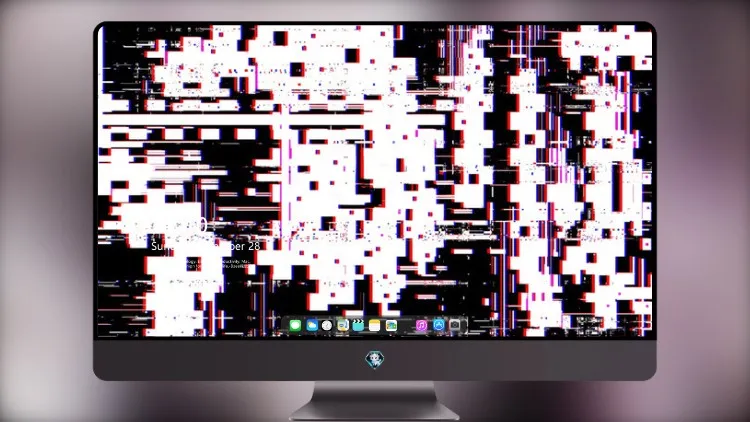 
故障艺术失真