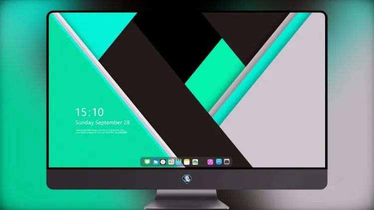 
绿黑材质设计8k