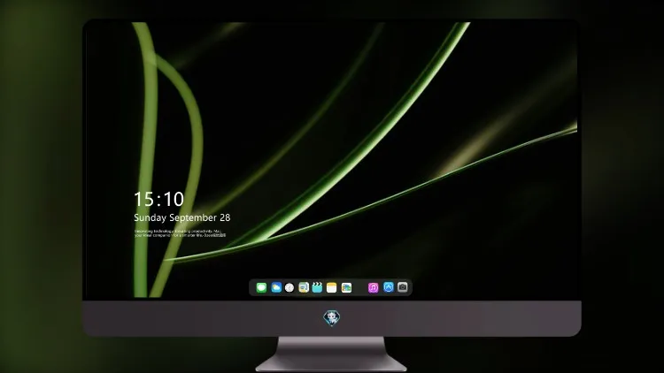 
绿色植物深色8k