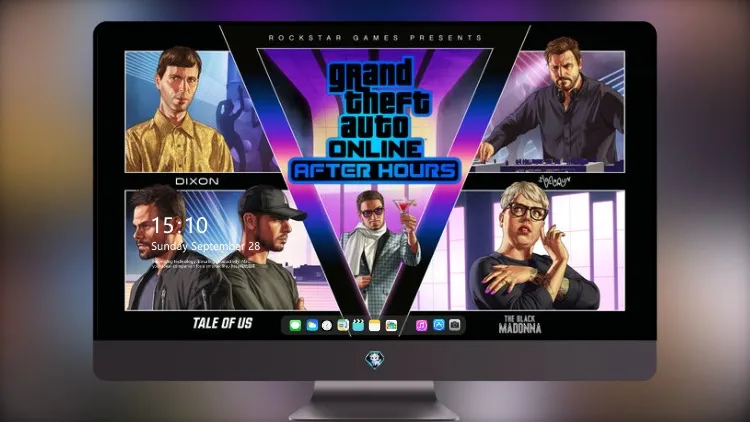 
GTA 在线模式下班后关键艺术 8K超清图片素材