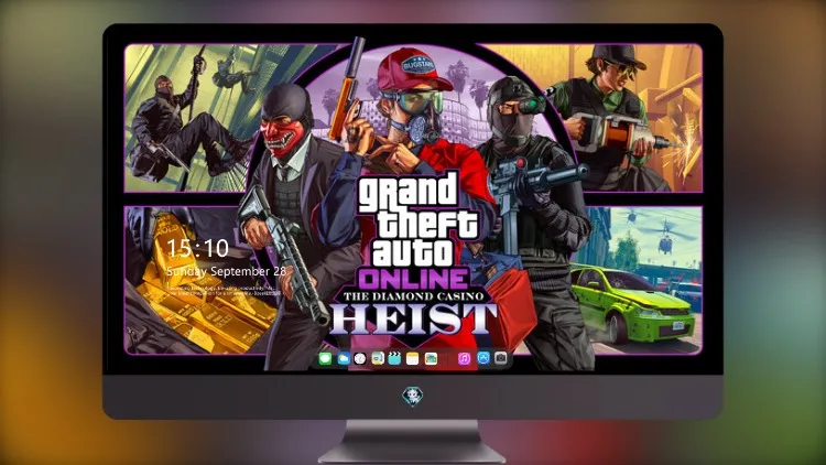 
Gta V 钻石卡西恩抢劫 超清壁纸4k