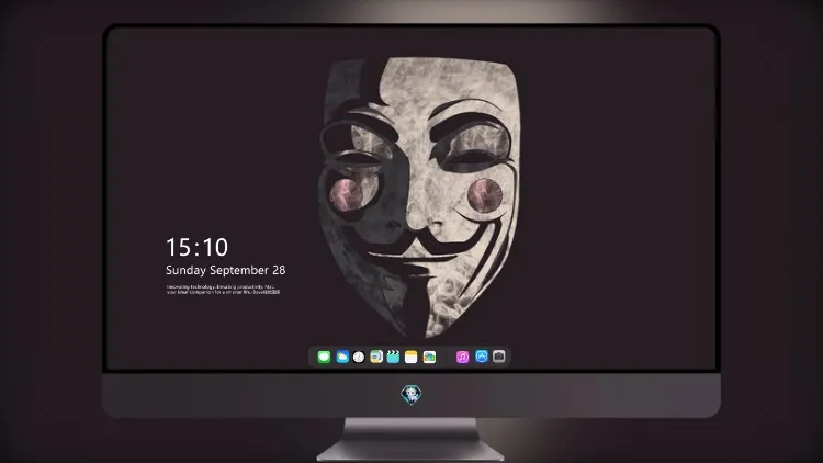 
盖伊·福克斯面具背景