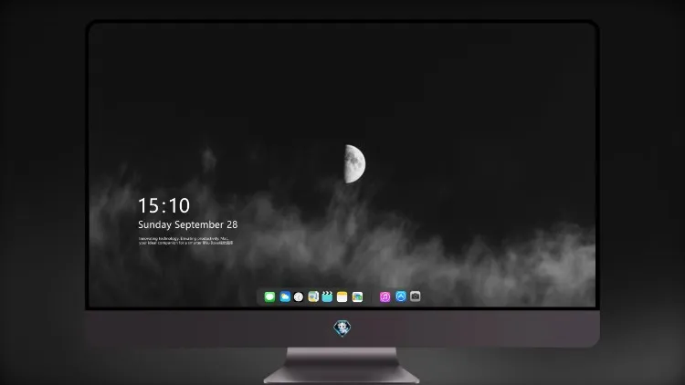 
半月黑夜 5k壁纸超清桌面屏保