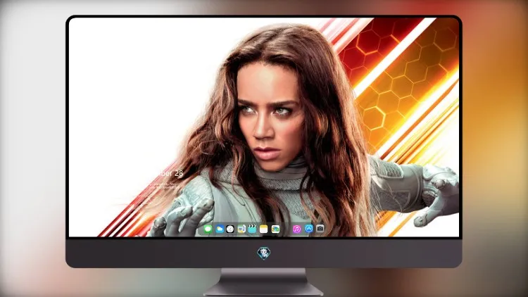 
汉娜·约翰·卡门 (Hannah John Kamen) 在《蚁人2：黄蜂女现身》电影 10k 中饰演幽灵