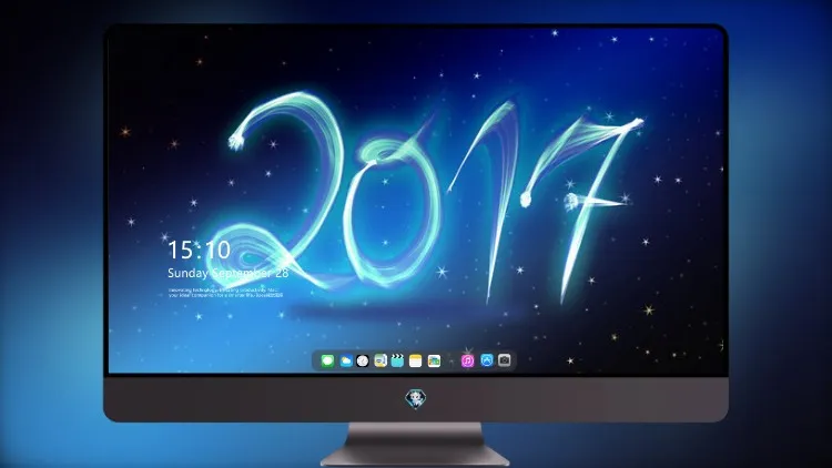 
新年快乐 2017 5k