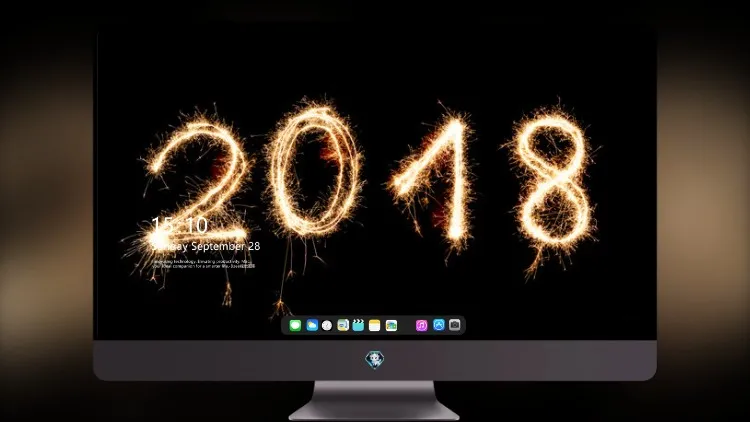 
2018 年新年快乐