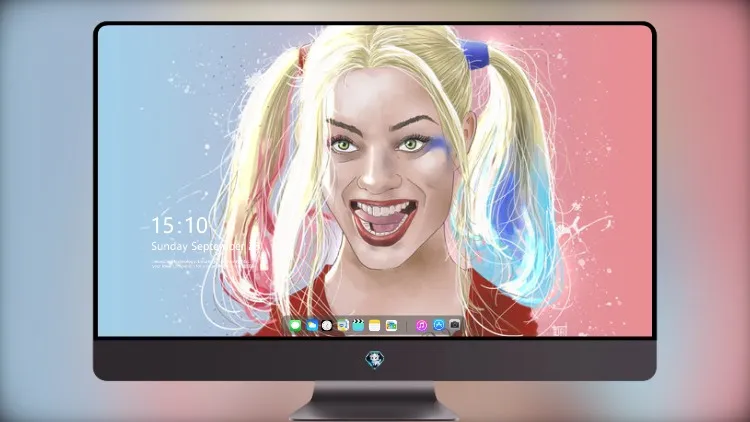 
Harley Quinn Artwork 5k壁纸超清桌面屏保
