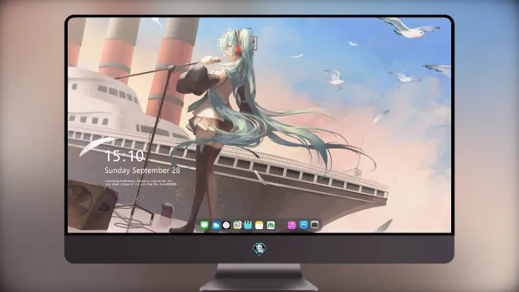 
初音未来动漫女孩