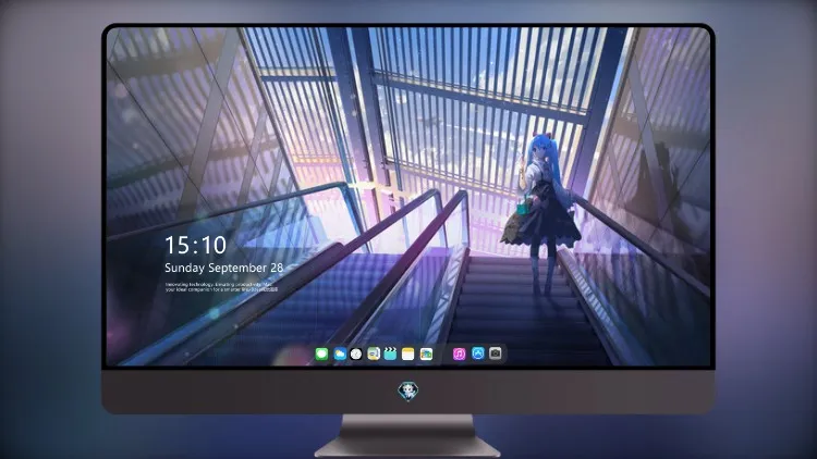 
初音未来自动扶梯