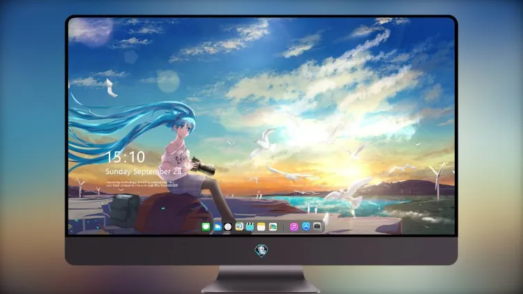 
初音未来 Vocaloid 长发拍摄自然照片 4k电脑壁纸