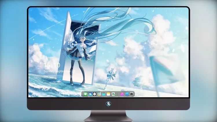 
初音未来 Volcaoid 长发 4k电脑壁纸