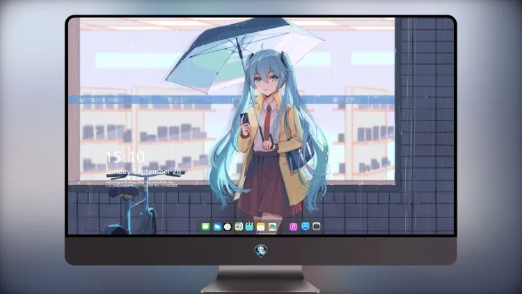 
Hatunse Miku 校服 Vocaloid