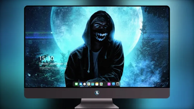 
我在月亮中发光 4k电脑壁纸
