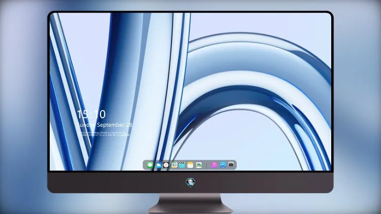 
Imac 蓝色 5k壁纸超清桌面屏保