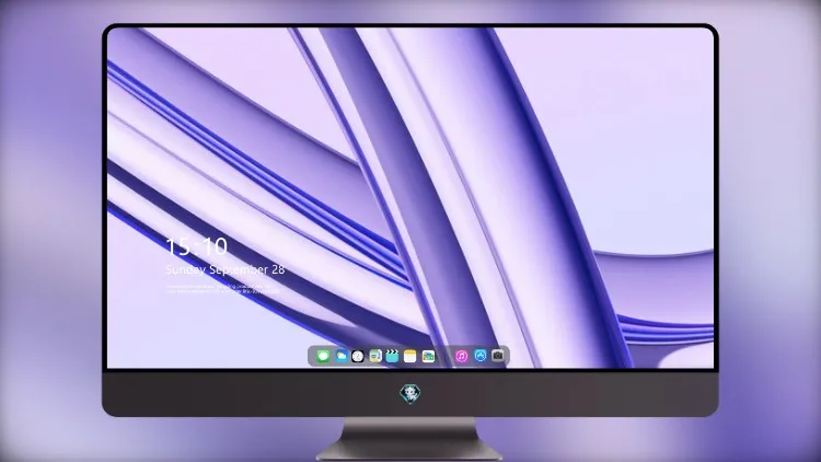 
Imac 紫色 5k壁纸超清桌面屏保