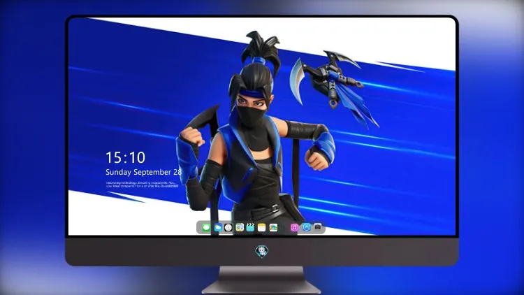 
Fortnite 靛蓝库诺服装