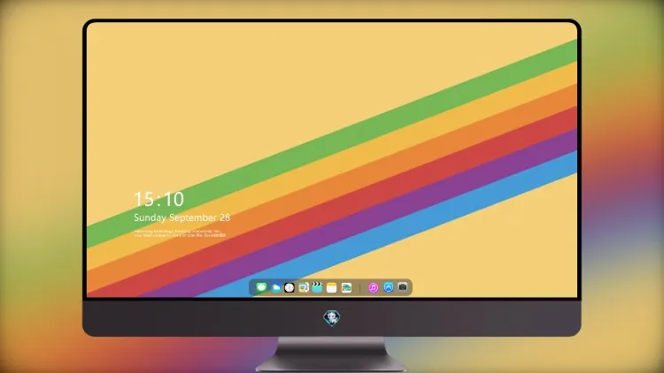 
Ios 11 传承条纹黄色