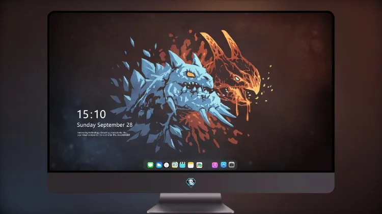 
杰奇罗 Dota 2 火与冰 4k电脑壁纸