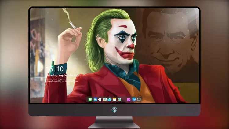 
小丑素描艺术品 4k电脑壁纸