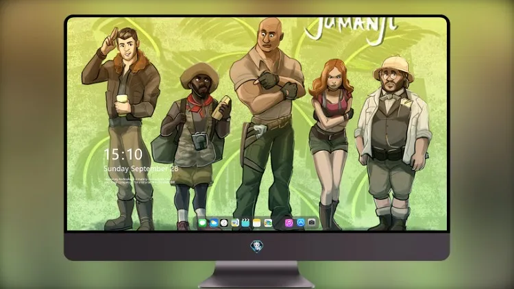 
Jumanji 欢迎来到丛林 4k电脑壁纸艺术品