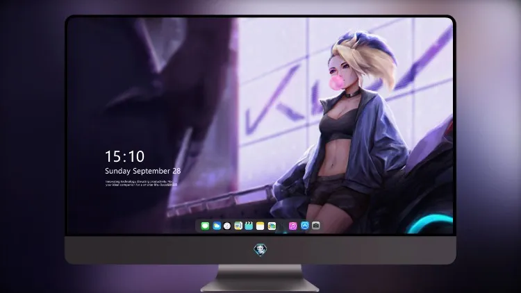 
Kda Akali 休闲日 5k壁纸超清桌面屏保