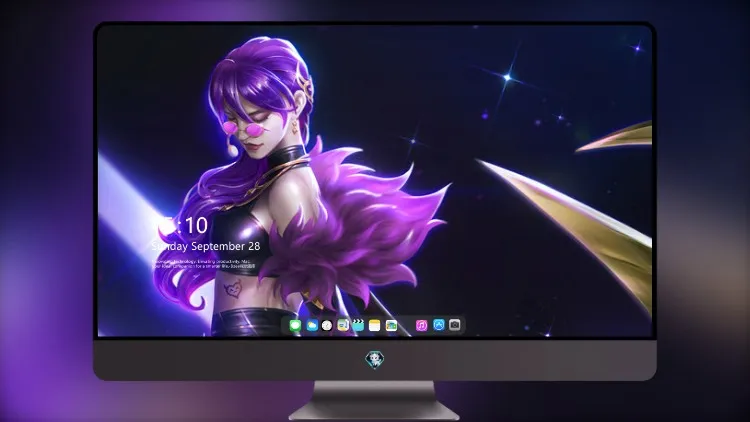 
KDA 伊芙琳 4k电脑壁纸