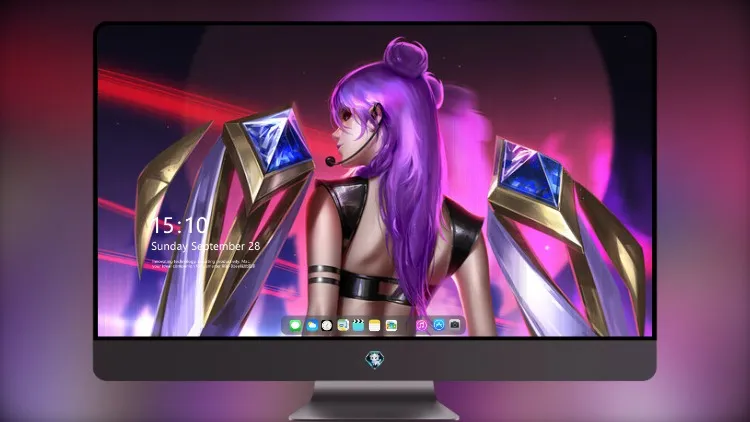 
Kda Kaisa Lol 艺术 4k电脑壁纸