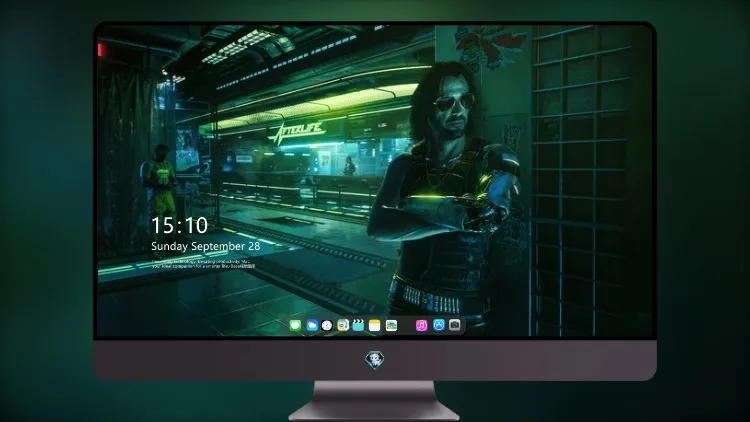 
《赛博朋克 2077》中的基努·里维斯