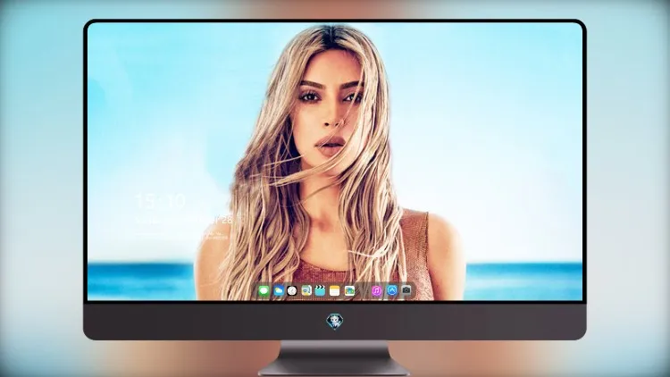 
金·卡戴珊 (Kim Kardashian) 演绎 Elle 超清图片素材 写真集