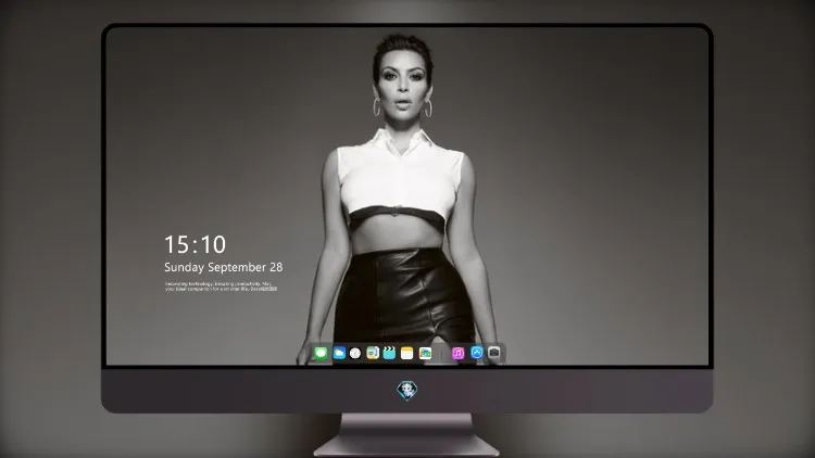 
金·卡戴珊 (Kim Kardashian) 登上《Elle》超清图片素材 年英国版