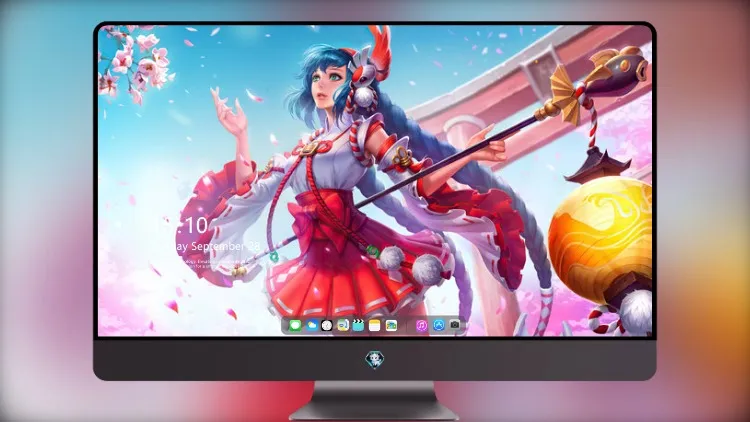 
王者荣耀长发4k
