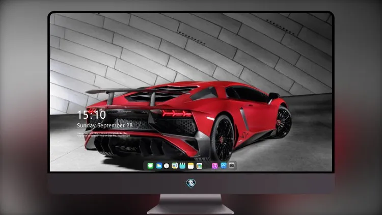 
兰博基尼 Aventador 桌面屏保2