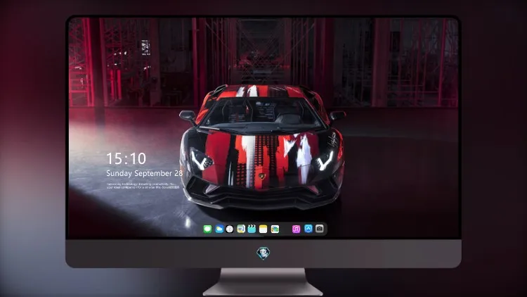 
山本耀司设计的兰博基尼 Aventador S 前视图 10k