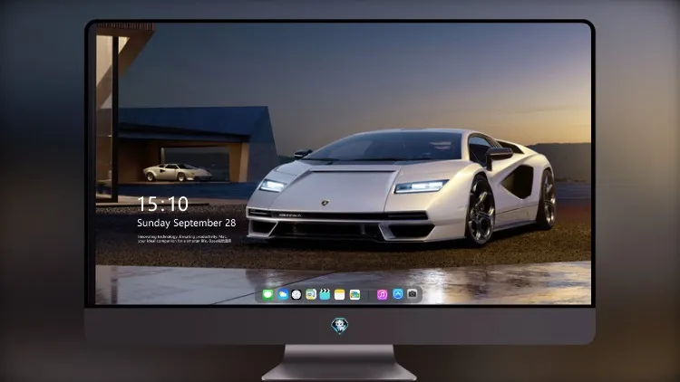 
兰博基尼 Countach Lpi 800 前视图 5k壁纸超清桌面屏保