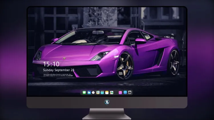 
兰博基尼 Gallardo 紫色