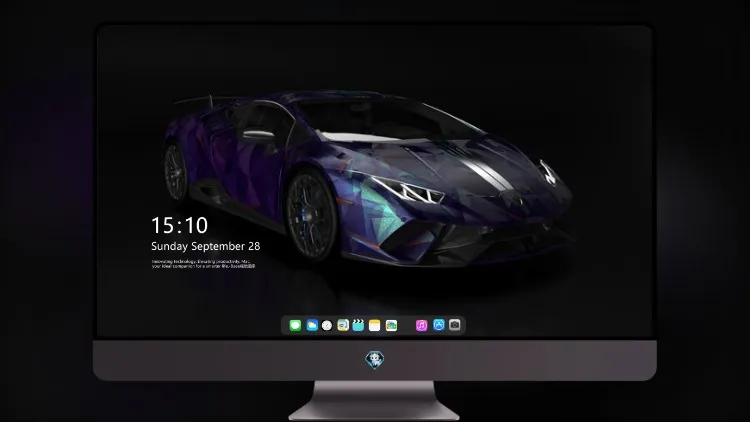 
兰博基尼 Huracan 蓝黑