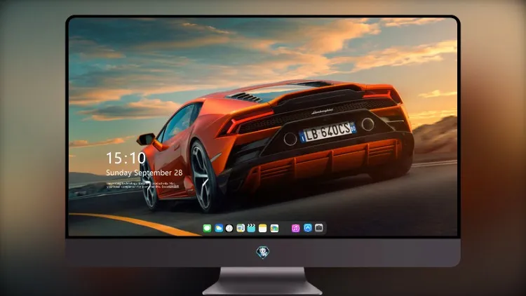 
兰博基尼 Huracan EVO 电脑桌面壁纸 后视图