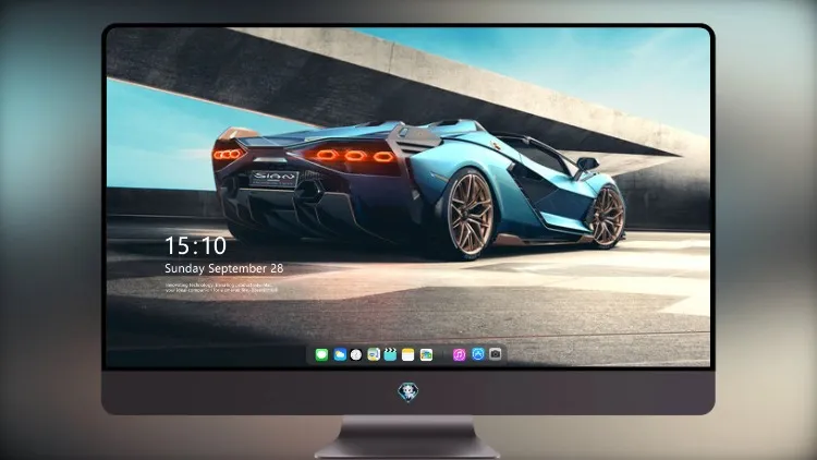 
兰博基尼 Sian Roadster 超清壁纸后视图 8K超清图片素材