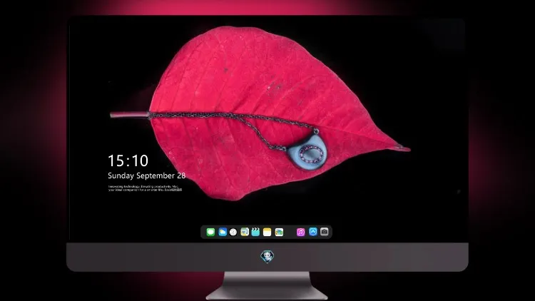 
叶子OLED 5k壁纸超清桌面屏保