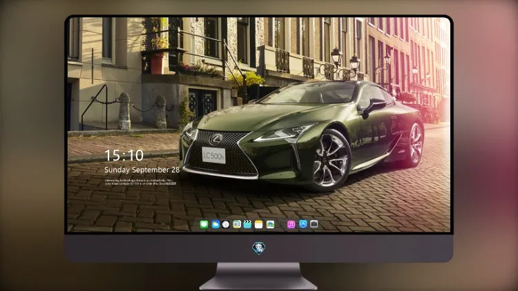 
雷克萨斯 LC 500h 铜绿优雅 电脑桌面壁纸