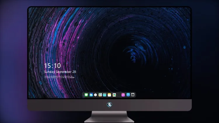 
圆圈中的光辉 5k壁纸超清桌面屏保