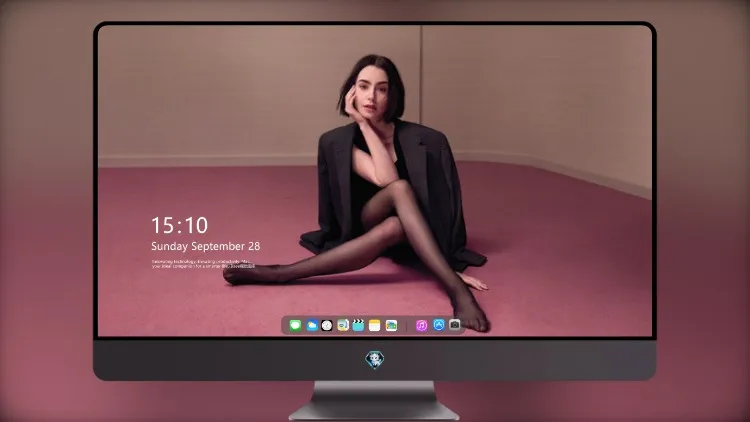 
莉莉·柯林斯 (Lily Collins) 与 Calvin Klein 2025