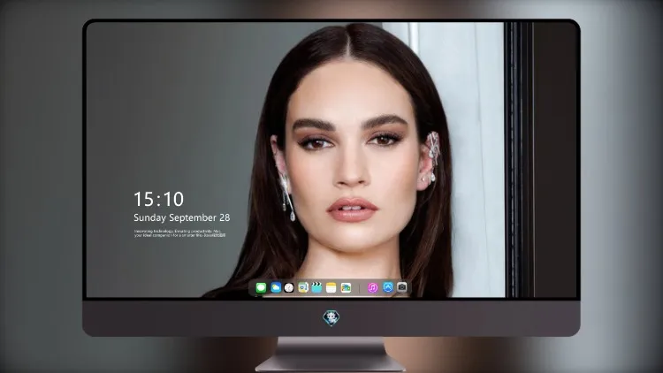 
莉莉·詹姆斯 (Lily James) Pip Bourdillon 为 Versace 拍摄的照片 4k电脑壁纸