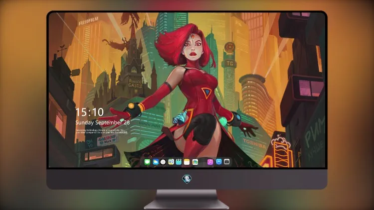 
Dota 2 5k壁纸超清桌面屏保中的莉娜