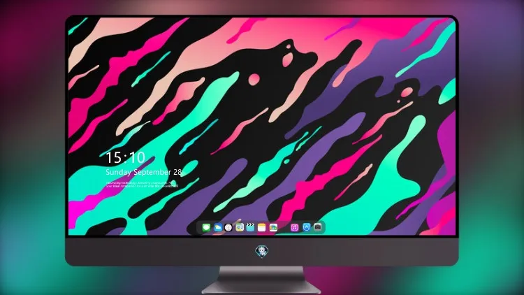 
液体流动抽象8k