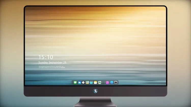 
Mac Line 金色 8K超清图片素材