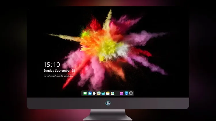
Mac OS Sierra Color Splash 红色库存