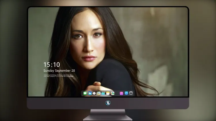 
Maggie Q 脸