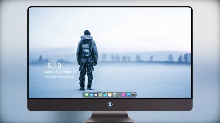 
男人冬天雪8k